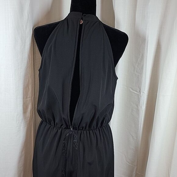 Black Sleeveless Jumpsuit - Picture 6 of 12